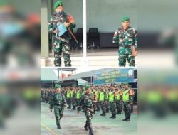 Personil TNI 0419 Tanjab Barat siap Mengamankan Pilkada 2024