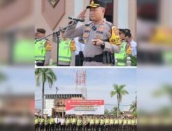 Menuju Pilkada Damai 2024, Polres Tanjab Barat kerahkan Pasukan Sebanyak 246 Personil