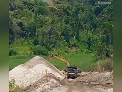 Diduga Marak Tambang Ilegal, Di Tanah Karo Kecamatan Merek, Tepatnya Di Desa Negara Dan Desa Mulia Rakyat.