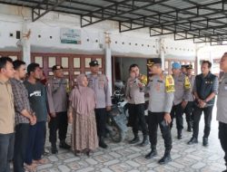 Tingkatkan Patroli Terpadu, Kapolres Cek Langsung Sejumlah TPS Rawan Di Aceh Utara