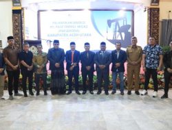 Ini Harapan Pj Bupati Aceh Utara Usai Lantik Dirut PT. Pase Energi Migas