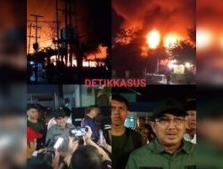 Tiga Bangunan Ludes Terbakar, Bupati Tanjabbar ingatkan Masyarakat untuk Waspada