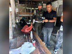 Pomdam I/BB Gerebek Warung Narkoba di Desa Serba Jadi, Kecamatan Sunggal, Kota Medan.