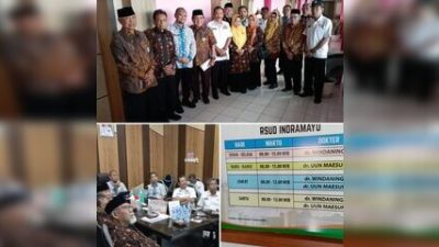 Kunjungan LLI ke RSUD Indramayu,  Mengusulkan Favilun dan Loket Khusus Para Lansia