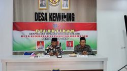 Wujudkan Masyarakat aman damai Kades Desa Kemuning lantik 3 RT Sekaligus