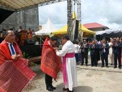 Bupati Dan Wakil Bupati Humbahas Hadiri Pesta Dedikasi Gereja Katolik St. Fidelis Doloksanggul