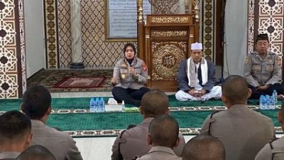 Polresta Cirebon gelar Binrohtal dalam Rangka Peringatan Isra’ Mi’raj Nabi Muhammad SAW 1446H/2025M