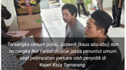 Pelimpahan Oknum Polisi Penyelenggara Judi sabung Ayam Polrestabes Semarang ke Kejari