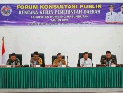 Pemkab Humbahas Buka Forum Konsultasi Publik RKPD Kab. Humbahas Tahun 2026