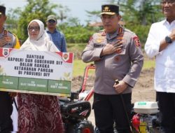 Kapolri Dorong Pertumbuhan Ekonomi Dan Ketahanan Pangan