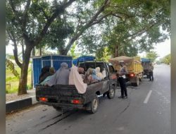 79 Lembar Surat Teguran Dan 1 Tilang Manual Diberikan Kepada Pengendara Oleh Satgas Gakkum