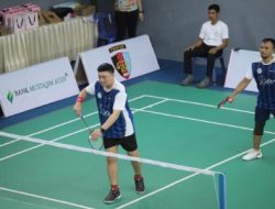 Tim Badminton Bhayangkara Polda Aceh Juara 1 Turnamen Sinergi Cup II