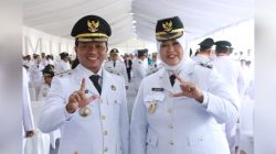 Riyanto Pamungkas & Umi Laila Resmi Dilantik Sebagai Bupati & Wakil Bupati Pringsewu