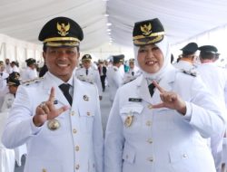 Riyanto Pamungkas & Umi Laila Resmi Dilantik Sebagai Bupati & Wakil Bupati Pringsewu