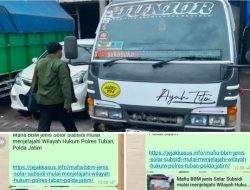 Kasus BBM Solar Subsidi belum di ungkap Polres Tuban – Polda Jatim – Mabes Polri