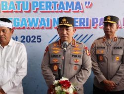 Dukung Program Pemerintah, Kapolri Canangkan 100.000 Rumah Subsidi Bagi Personel Polri