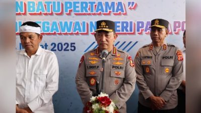 Dukung Program Pemerintah, Kapolri Canangkan 100.000 Rumah Subsidi Bagi Personel Polri