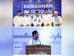 Berkah dibulan ramadhan penuh hikmah bupati Tanjab Barat Isi Ceramah Di Mesjid Istiqlal Jakarta