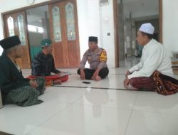 Kapolsek Kepohbaru Silaturahmi Kamtibmas,Ajak Tokoh Agama Jaga Kondusifitas Ramadhan