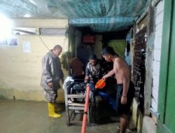 Akibat Meluapnya Air Sungai, 3 Desa Di Babahrot Banjir, Polisi Turun Ke lokasi