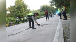 Kapolres Bojonegoro Pimpin Survei Jalan Rusak Menjelang Mudik Idul Fitri