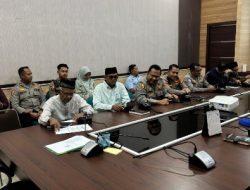 Karo Ops Polda Aceh, Hadiri Rapat Koordinasi Persiapan Pawai Takbir Dan Sholat Idul Fitri 1446 H