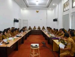 Pemkab Humbahas Laksanakan Rapat Koordinasi Fokus Tingkatkan Kebersihan Wilayah Kab. Humbahas