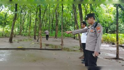 Markas Judi Sabung ayam di Desa Ngesong, Kecamatan Banyakan, Kediri dibubarkan Polisi