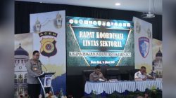 Polda Aceh, Gelar Rakor Lintas Sektoral Operasi Ketupat Seulawah 2025