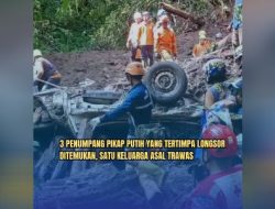 Update Tragedi longsor 10 orang meninggal dunia