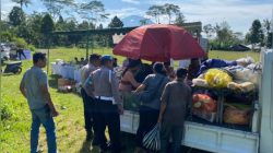 Pawas Bersama Anggota Laksanakan Pengamanan Kegiatan Pasar Murah Menjelang Hari Raya Galungan Dan Kuningan