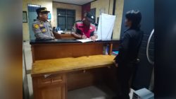 Patroli Blue Light Anggota Polsek Susut Melaksanakan Patroli Dialogis Dan Menjaga Kamtibmas Di Wilkum Polsek Susut