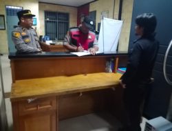Patroli Blue Light Anggota Polsek Susut Melaksanakan Patroli Dialogis Dan Menjaga Kamtibmas Di Wilkum Polsek Susut
