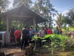 Bhabinkamtibmas Penarukan Laksanakan Pengamanan Panen Raya Ikan Lele Dengan Sistem Bioflok