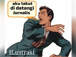 Oknum Kades Terkejut, Di Saat Awak Media Mengkonfirmasi Berita Proyek Desa