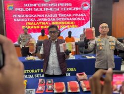 Polisi Gagalkan, Peredaran 24 Kg Sabu, Di Palu, 3 Pelaku Di Tangkap.