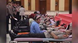 STIK Lemdiklat Polri Gelar Donor Darah Sambut Dies Natalis Ke-79