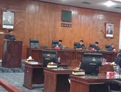 Paripurna LKPJ, Rio Candra,SH Fraksi PBB Mempertanyakan Aset Pemda Yang Hilang