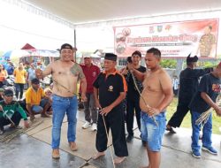 Memperingati HUT RI Ke-80, Kesenian Ujung di Desa Mundusewu Menarik Perhatian Masyarakat