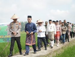 Presiden Prabowo Umumkan Indonesia Swasembada Pangan: Gubernur Al Haris Hadiri Tasyakuran Secara Virtual