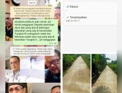 Ada apa, Dengan camat dan lurah Tungkal II Di Konfirmasi soal pekerjaan Diduga Amburadul pilih diam?