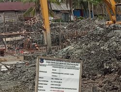 Temuan BPKP .Proyek Pintu Air desa Tungkal Senilai Rp 781 rupiah