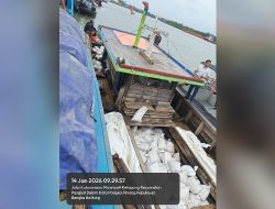 Tim Gabungan Satuan Tugas Khusus Angkatan Laut (Satgasus AL) kembali Gagalkan Penyeludupan pasir Timah