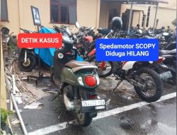 Terlapor Minta Uang Damai Rp5 Juta, Barang Bukti Motor Scoopy di Polres Justru Hilang, Pelapor Keheranan