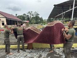 Satgas Damai Cartenz 2026, Perkuat Toleransi Dengan Pembersihan Masjid An-Nur Mile 32